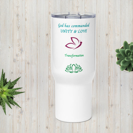 Unity & Love Travel mug